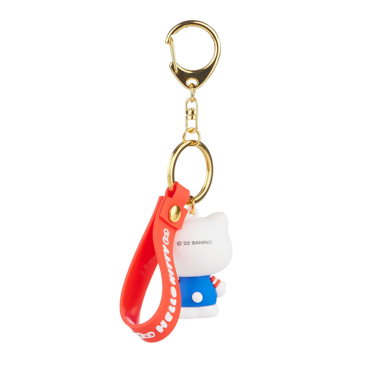 Hello Kitty Keyring with Hello Kitty Charm