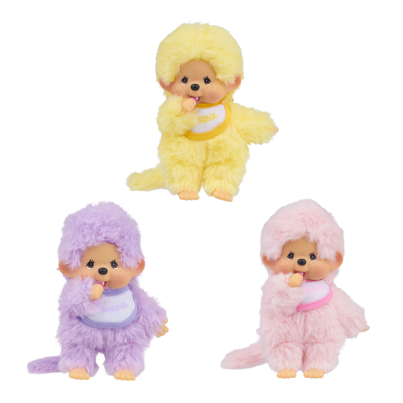 BLIND PICK Sekiguchi Monchhichi Colorful Assortment Plush Dolls