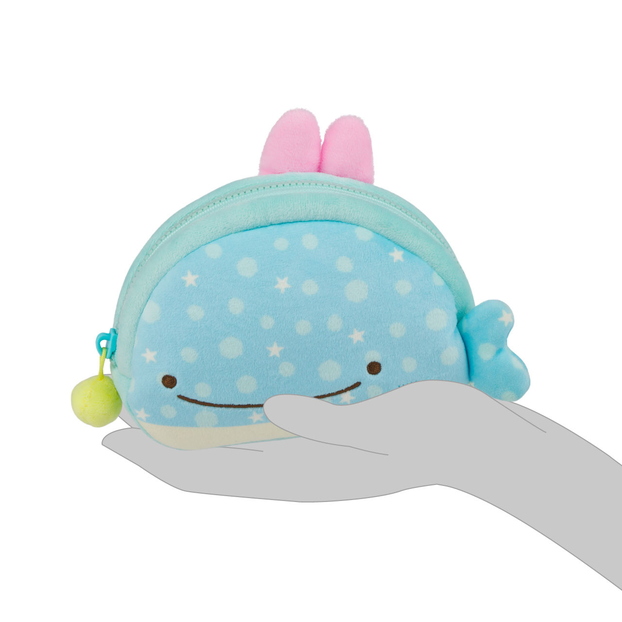 ˶˃ᴗ˂˶ Jinbesan San-X Original Double Sided Plush Pouch | jellybeet