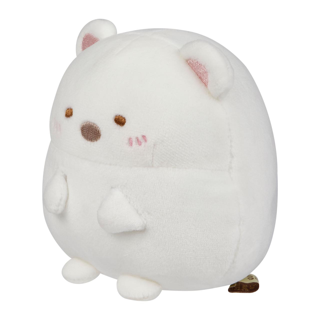 「shushu】KUMA Kids Blanc Shirokuma-Small-Plush-Front-