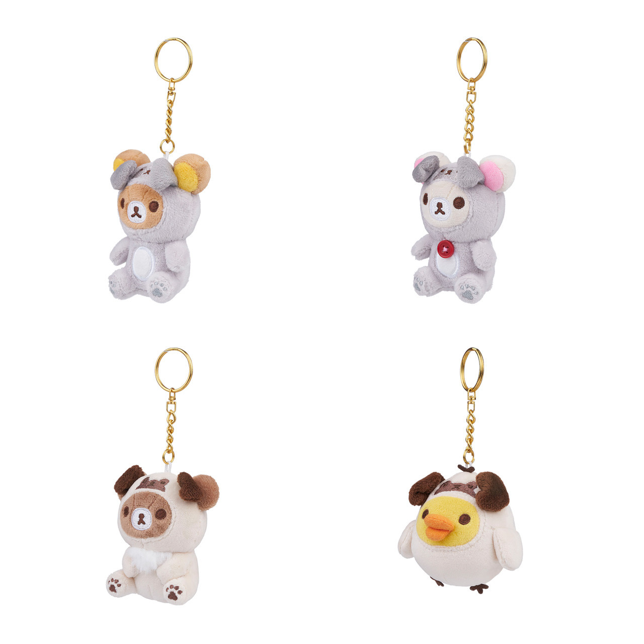 CDU Rilakkuma San-X Original Pug Series Blind Box Keychains