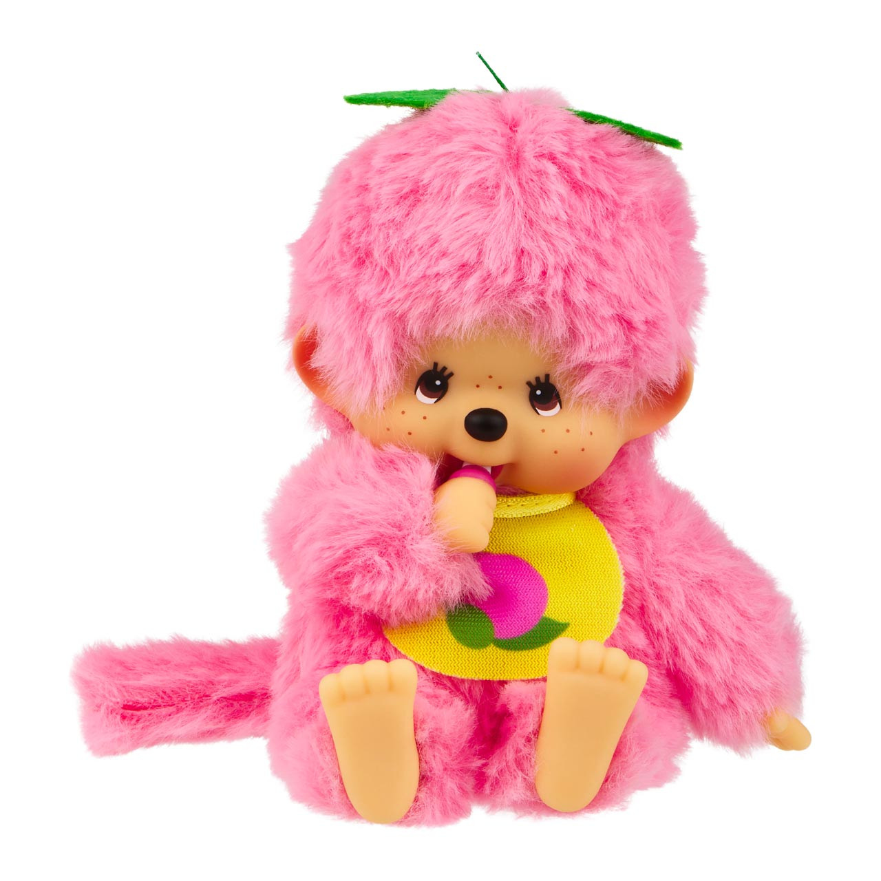 Sekiguchi Monchhichi FRUIT COLOR Plush Doll Peach Pink | jellybeet