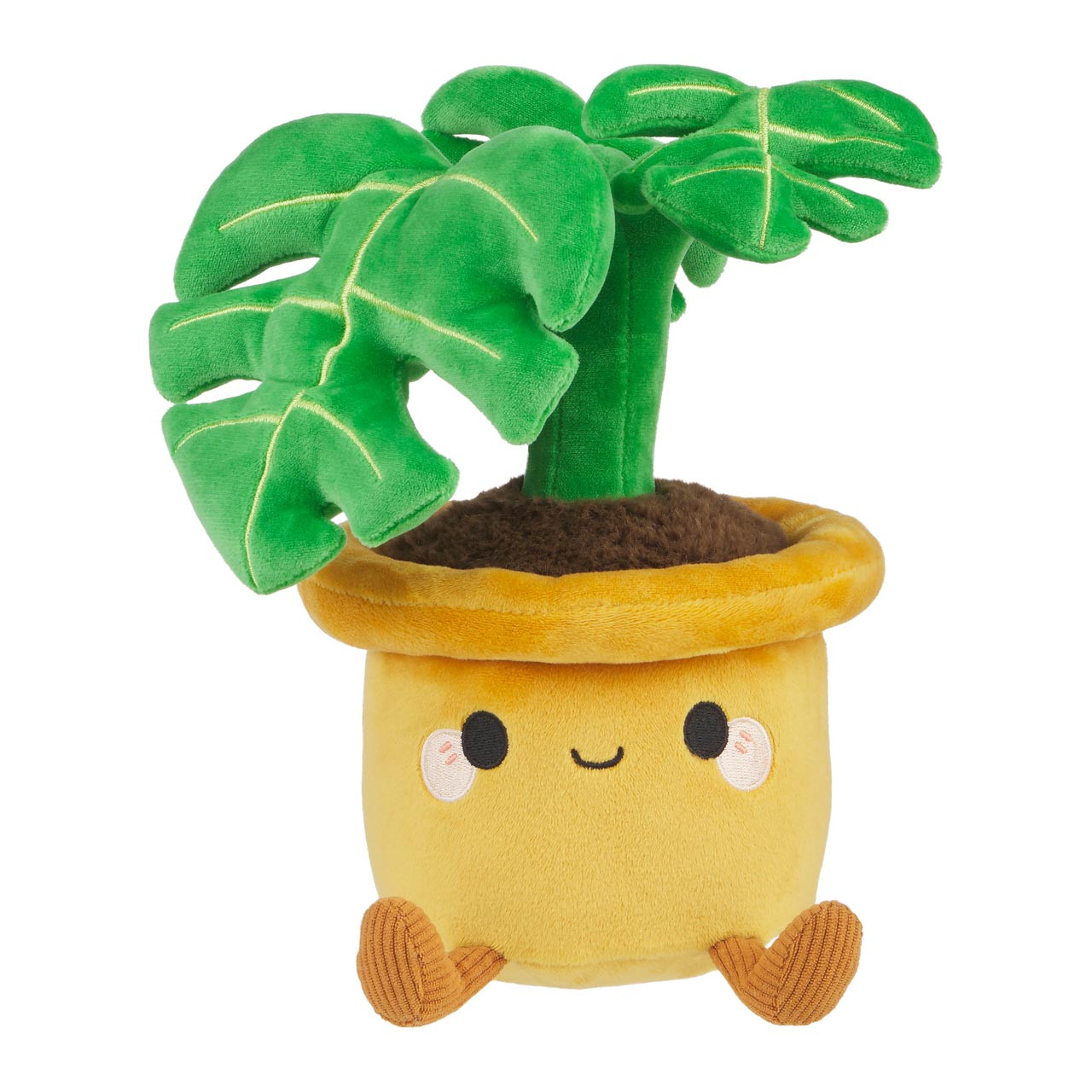 Honeymaru Monstera Succulent Plant Plush | jellybeet