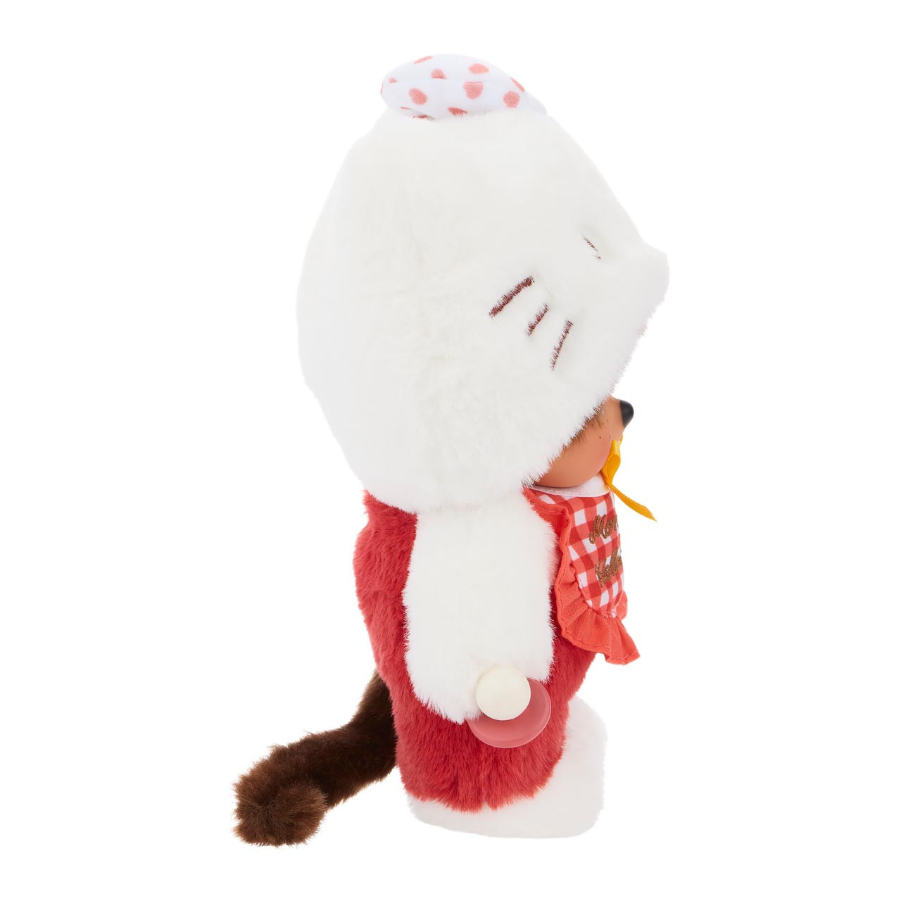 もきち Monchhichi HKxMCC Monch S Gingham Check Plush
