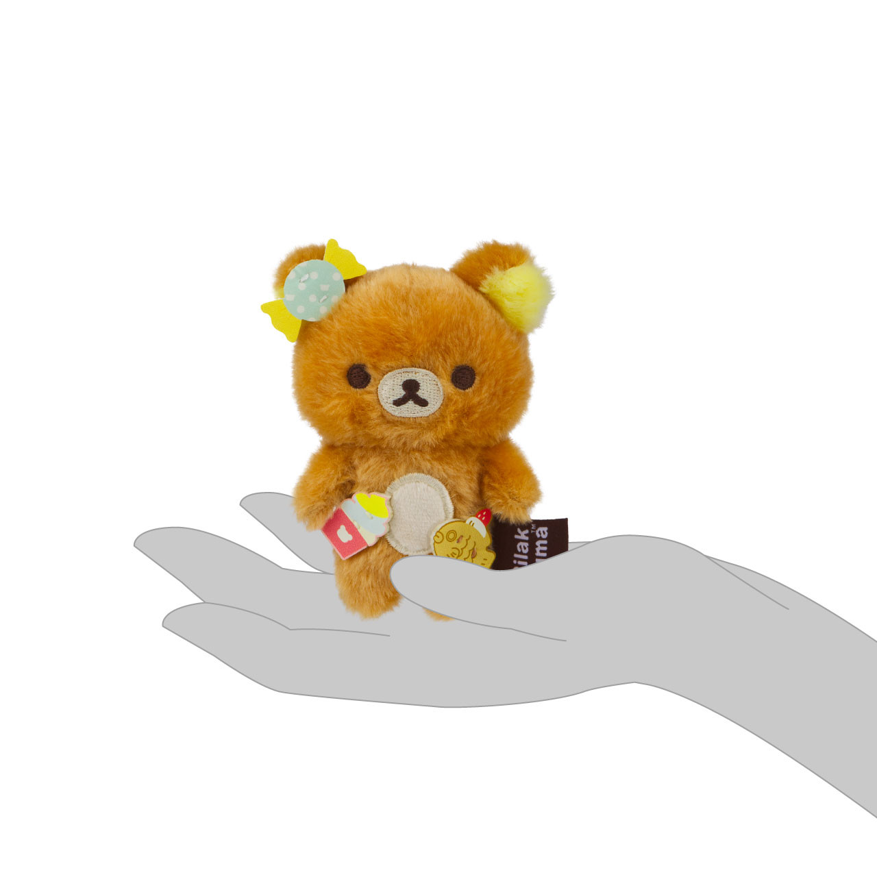 くまの Blind Box Rilakkuma San-X Original Sweet Treat Plush Keychains