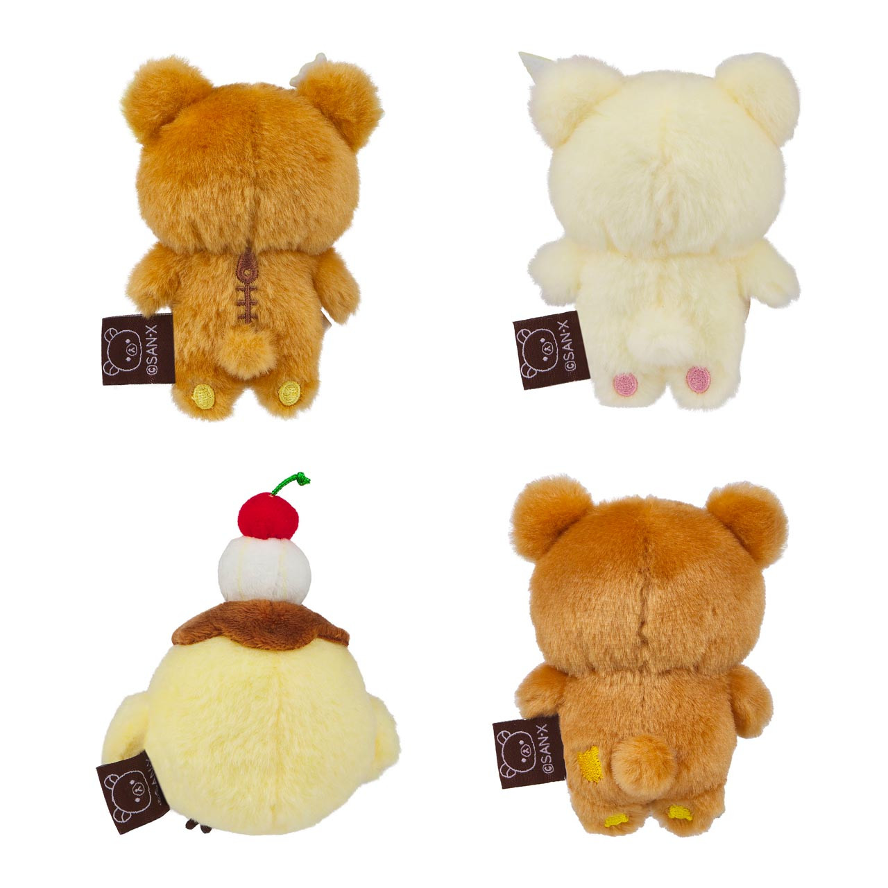 みるくま Blind Box Rilakkuma San-X Original Sweet Treat Plush Keychains