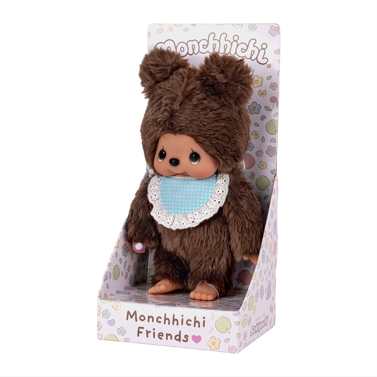 Monchhichi Friends Kuma Plush 7.90 inches | Jellybeet