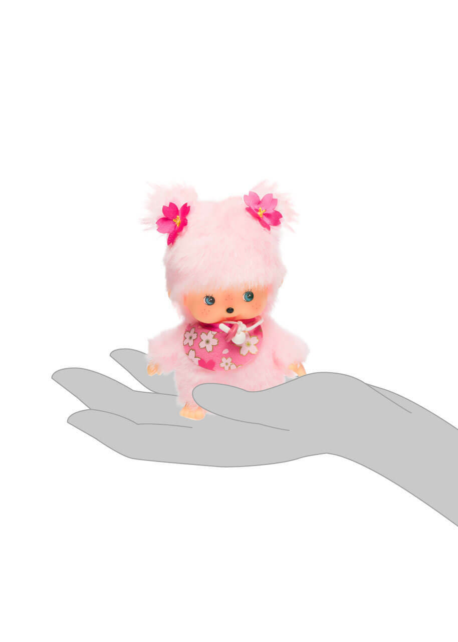 mocchiさまのページ Sekiguchi SAKURA CHERRY BLOSSOM MONCHHICHI MONKEY DOLL NEW