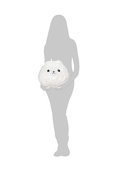 Amuse White Pomeranian Plush Stuffed Animal Amuse White Pomeranian Plush Stuffed Animal
