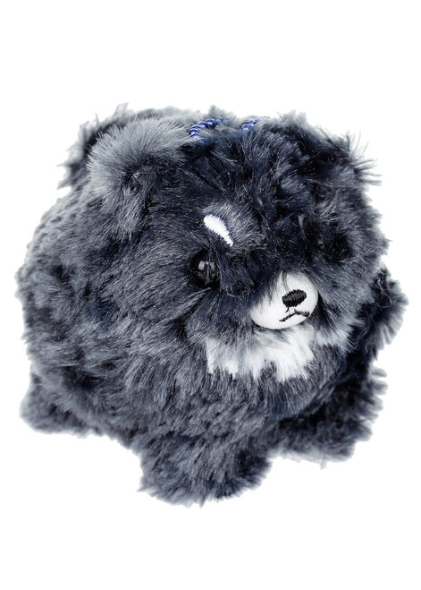 black pomeranian plush