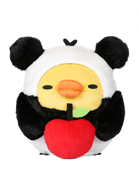 Kiiroitori Panda with Apple Plush Stuffed Animal Kiiroitori Panda with Apple Plush Stuffed Animal
