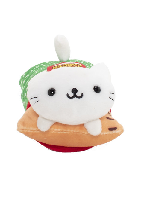 cheeseburger cat plush