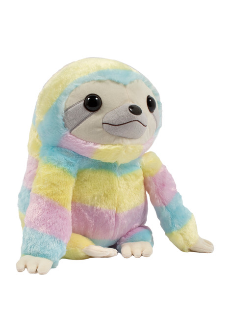 rainbow sloth plush