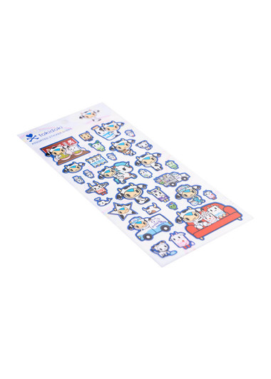 tokidoki Moofia Edition Sticker Sheet - Angle View tokidoki Moofia Edition Sticker Sheet - Angle View