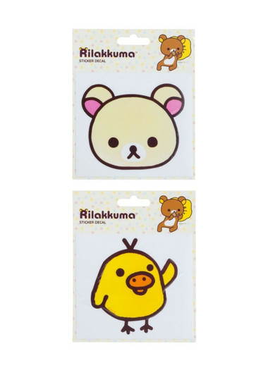 Korilakkuma and Kiiroitori Decal - Front Packaging Korilakkuma and Kiiroitori Decal - Front Packaging