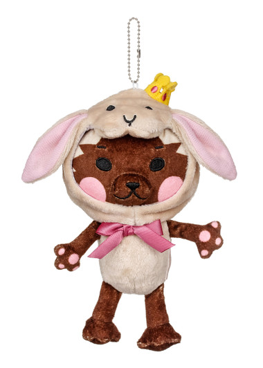Kittygurumi Florence Rabbit Plush Stuffed Keychain Kittygurumi Florence Rabbit Plush Stuffed Keychain