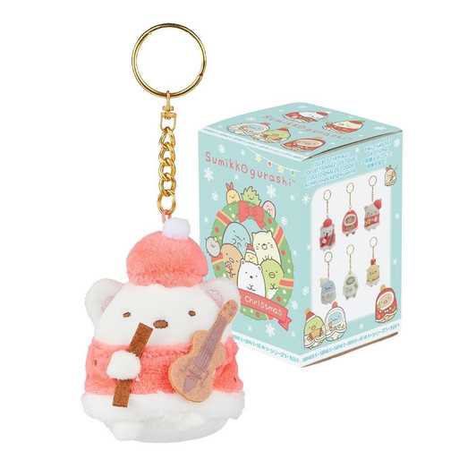Sumikkogurashi Musical Christmas Blind Box Keychain Plush - 1pc