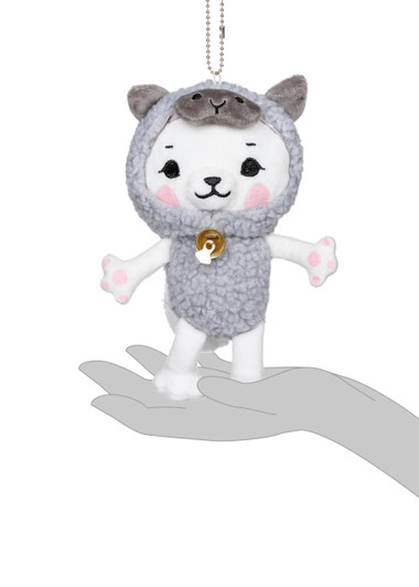 Kittygurumi Regina Sheep Plush Stuffed Keychain Kittygurumi Regina Sheep Plush Stuffed Keychain