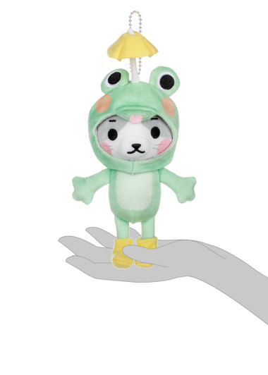 Kittygurumi Doris Frog Plush Stuffed Keychain Kittygurumi Doris Frog Plush Stuffed Keychain