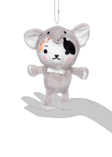 Kittygurumi Bessie Elephant Plush Stuffed Keychain Kittygurumi Bessie Elephant Plush Stuffed Keychain
