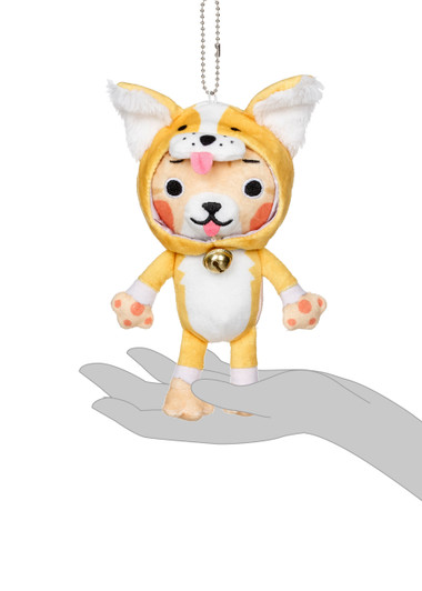 Kittygurumi Sadie Corgi Plush Stuffed Keychain Kittygurumi Sadie Corgi Plush Stuffed Keychain