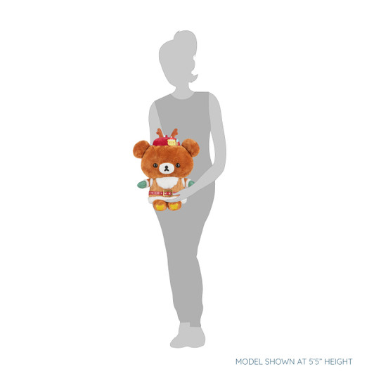 Chairoikoguma San-X Original Sweet Christmas Series Plush - Silhouette