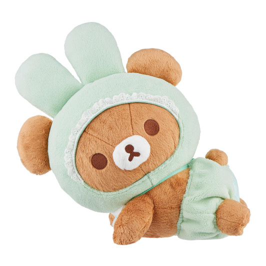 Chairoikoguma San-X Original Minna De Usausababy Series Laydown Plush - Front Angle