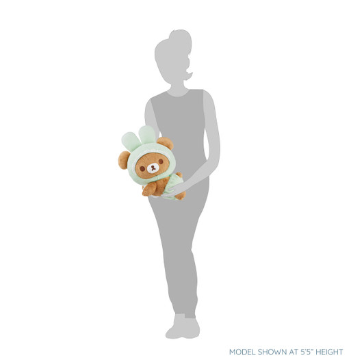 Chairoikoguma San-X Original Minna De Usausababy Series Laydown Plush - Silhouette