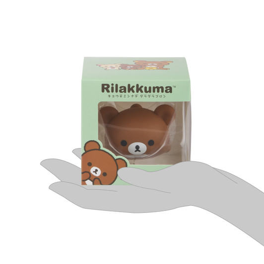 Chairoikoguma San-X Original Laydown Vinyl Figurine Toy - Silhouette