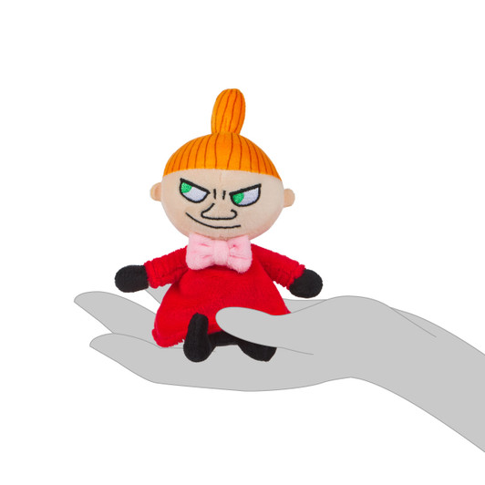 Little My Beanie Moomin Plush - Silhouette