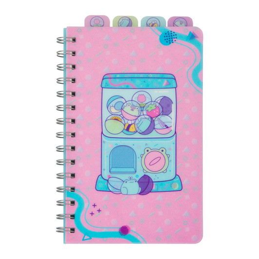 Rainylune and Friends Top Tabs Spiral Journal - Front Angle