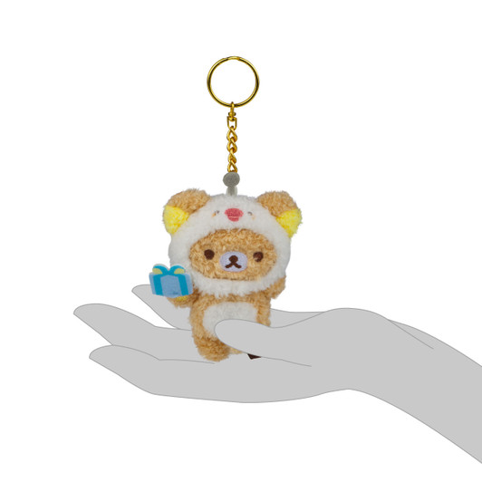 BLIND BOX Rilakkuma San-X Original Gift Box Series Keychain Plush BLIND BOX Rilakkuma San-X Original Gift Box Series Keychain Plush