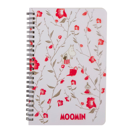 Moomin Mother's Day Spiral Ring-bound Notebook - Front Angle