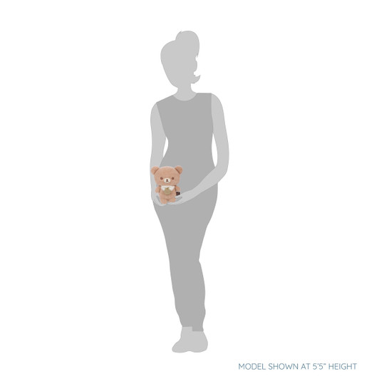 Chairoikoguma San-X Original Korikogu's Flower Tea Time Plush - Silhouette