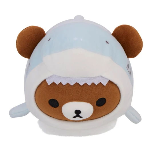 Chairoikoguma San-X Original Shark Costume Mochi Plush - Front Angle