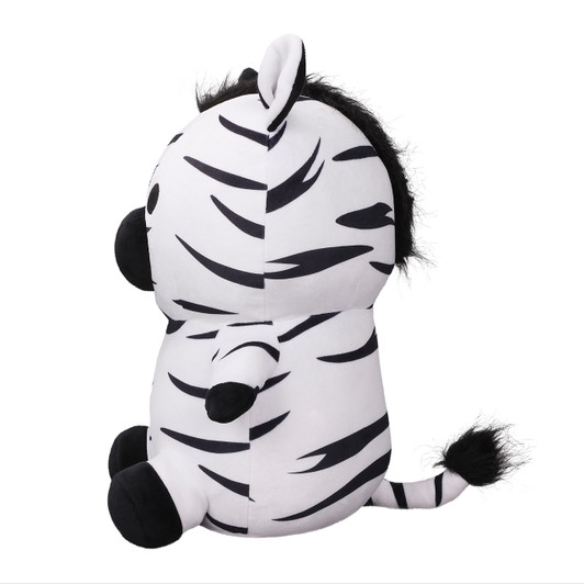 Honeymaru Sitting Zebra 15-inch Plush Toy