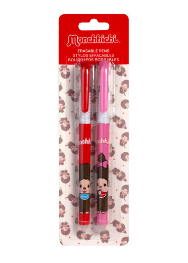 Monchhichi Kawaii Collectible Pen featuring cute character design with sleek writing tip for smooth note-taking at Jellybeet