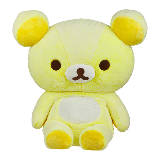 Rilakkuma San-X Original Long Pile Sherbet Series JUMBO Plush - Yellow