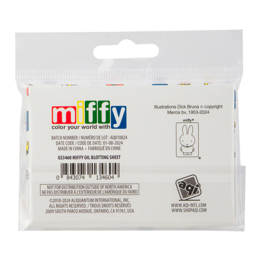 Miffy Oil Blotting Sheets