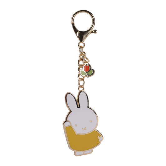 Miffy Yellow Enamel Keychain