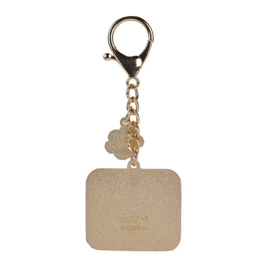 Miffy Casual Enamel Flower Keychain