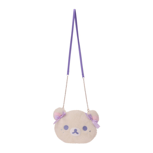Korilakkuma plush bag with soft kawaii design, perfect for Rilakkuma fans and collectors seeking cute everyday accessories at Jellybbet