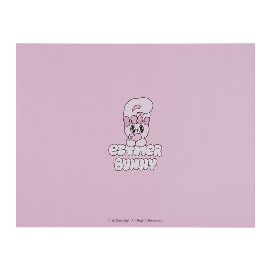 Esther Bunny Birthday Cards - Back Angle