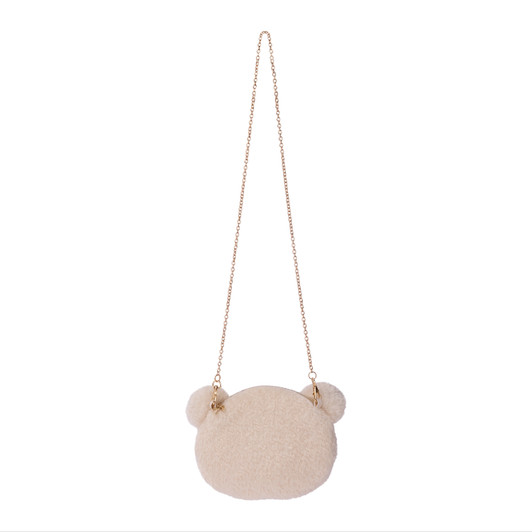 Korilakkuma Face Plush Shoulder Bag | Rilakkuma - Back Angle