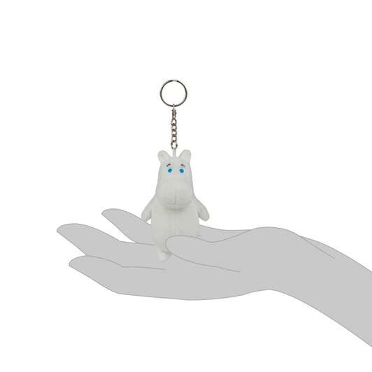 Moomin Moomintroll Plush Keychain | Jellybeet - Silhouette