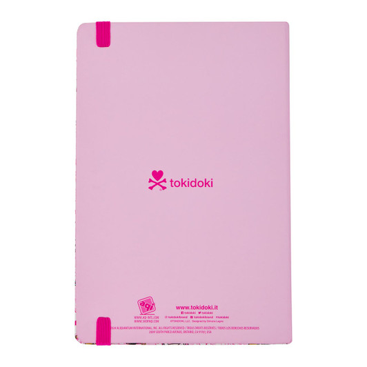 tokidoki Sakura Pink Perfect Bound Notebook - Back Angle