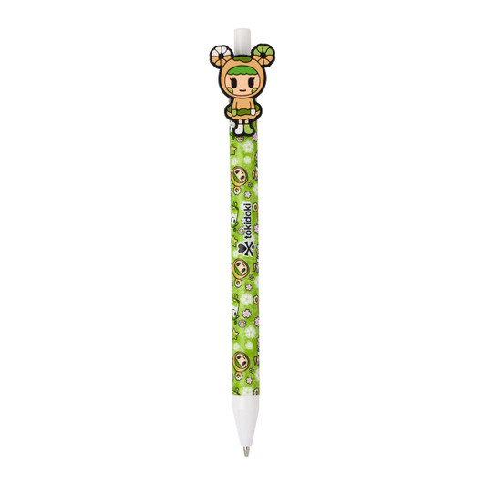 Tokidoki Donutella Matcha Mochi pink mechanical pencil with 0.5mm lead, featuring kawaii unicorn donut character design at Jellybeet