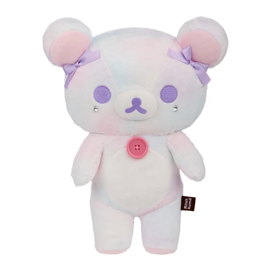 Rilakkuma Cotton Candy Plush Toy with soft cloud-like texture and huggable kawaii design on white background at Jellybeet