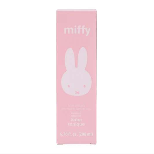 Miffy Soothing Face Toner Pink | Gentle Hydrating Toner - Front Package