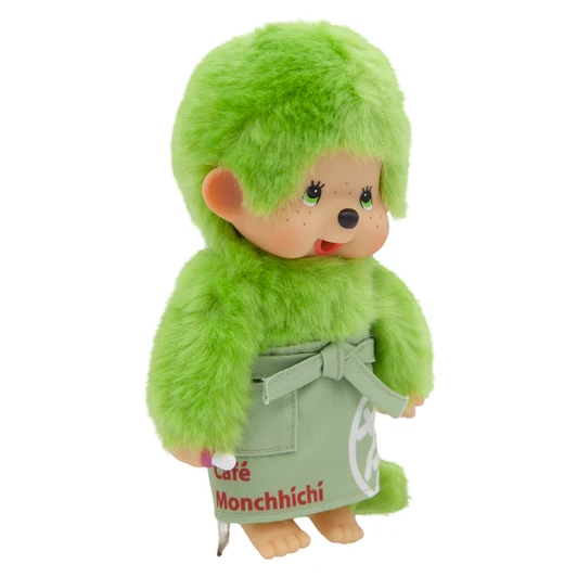 Monchhichi Green Tea Apron Boy Plush – Official AQI Store - Right Angle